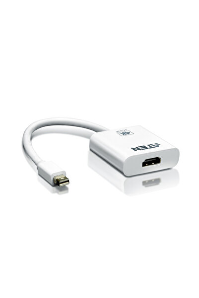 Aten Mini Displayport (MİNİ DP) 4k Hdmı Adaptörü, Kablolu, Mini Dp Erkek - Hd...