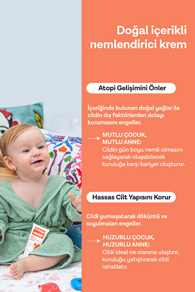 Clinikid Doğal El ve Ayak Nemlendirici Kremi