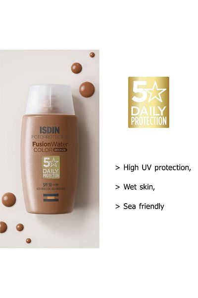 ISDIN - Fotoprotector Fusion Water Color Bronze Sp50- 50Ml