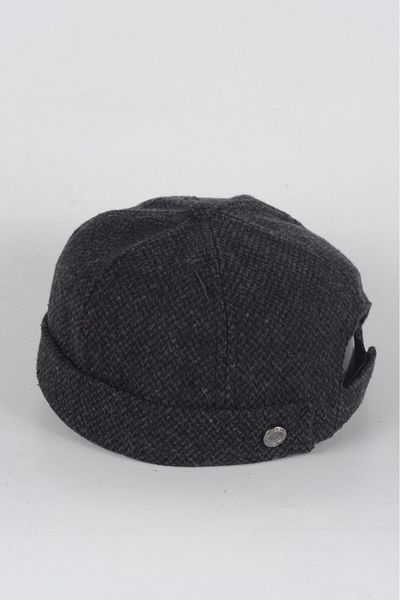 mercantoptan Unisex 100% Wool Print Wool Beret Winter Docker Hat