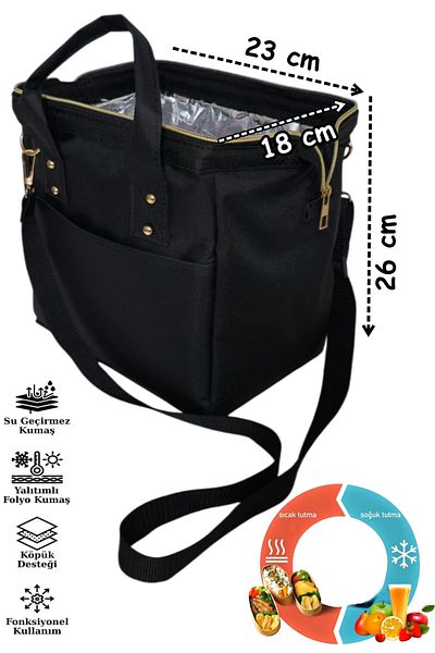 USF Mother Baby Carrying Bag with Hanger Thermal Insulation Thermal Thermos Food, Food, Feeding, Food Bag