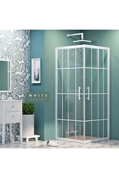 İmaj Banyo Legend White Kare Duşakabin