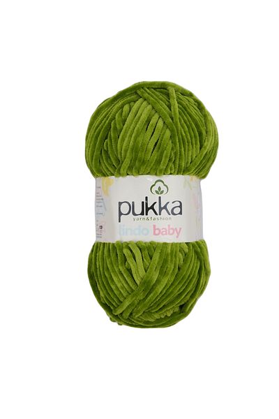 Pukka Lindo Baby Velvet - Σχοινί Φιστικί Πράσινο, Μοντέλο 70932