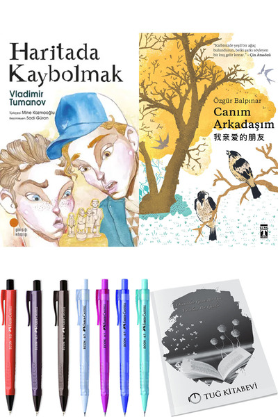 Günışığı Kitaplığı Canım Arkadaşım ve Haritada Kaybolmak 2li Set + Hediyeli