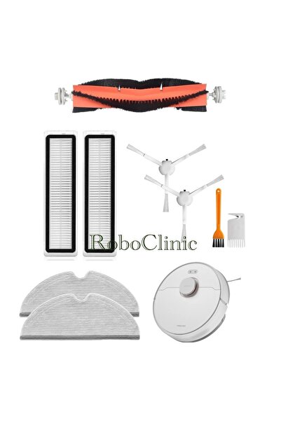 Roboclinic Xiaomi Trouver Finder LDS - Set de mop cu perie principală și late...