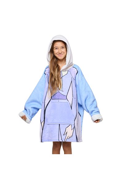 Disney Collection Disney Home Oversized Hoodie Sweatshirt Blanket With Hood For Kids Oversized Sherpa Fleece Hoodie