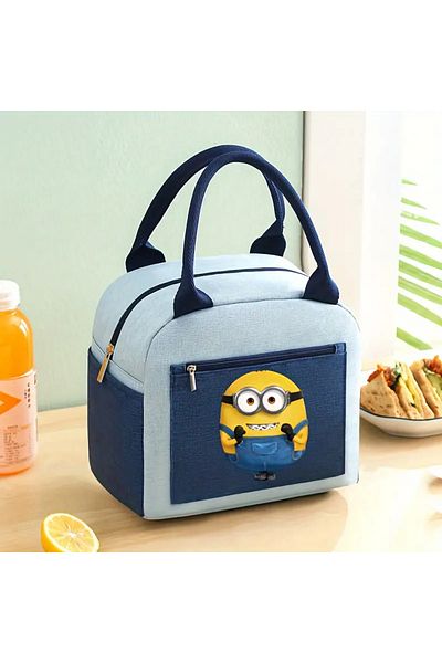 bundle island Minions Figured Insulated Hot Cold Lunch Box