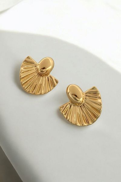 Çlk Accessories أقراط لوحة لامعة مقاومة للرمي بألوان Xuping