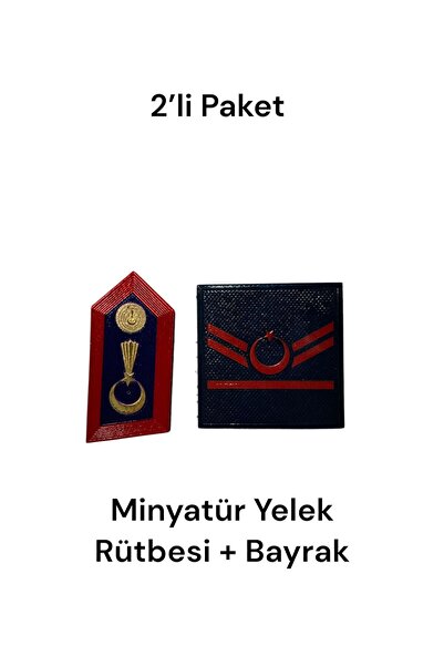 dgn shop Jandarma Asayiş Plastik Minaytür Uzman 1 Kıdemli & Kol Bayrak