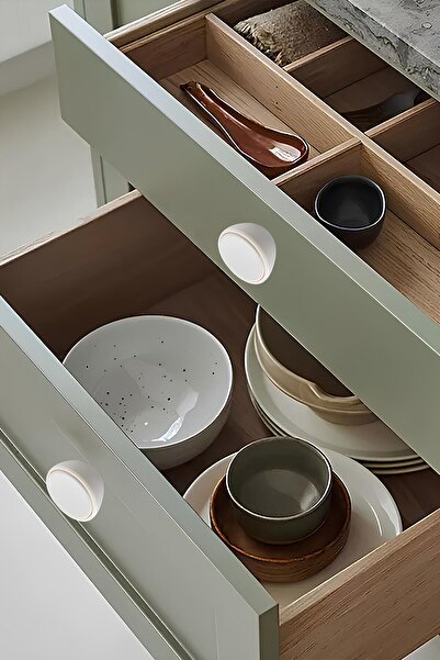 Badem10 Πιάνο Πολυμερές Κουμπί Ματ Έπιπλα Φεγγαρόπετρας Συρτάρι Κουζίνας Ντουλάπα Ντουλάπα Λαβή Λαβή 10 τμχ