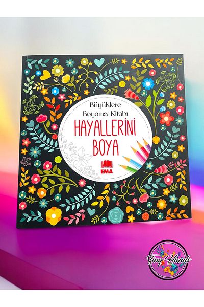 tiny hands Carte de colorat Mandala pentru adulți Vopsea vise Carte de colorat Mandala pentru bătrâni