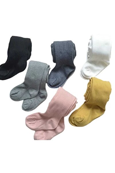 ÖZKARDEŞLER BABY bebek ve çocuk kilotlu çorap 4 mevsim 6 lı