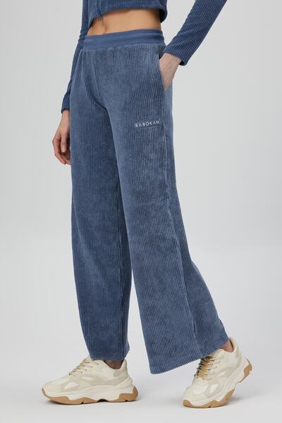 BABOKAH Düşük Bel Havlu Culotte Pantolon