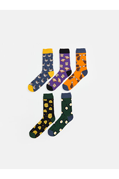 LC Waikiki Lcwk mintás férfi zokni 5 db