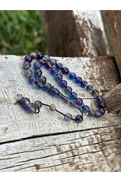 TESBİHSARAYI Rozariu de lungimea mâinii din chihlimbari de foc