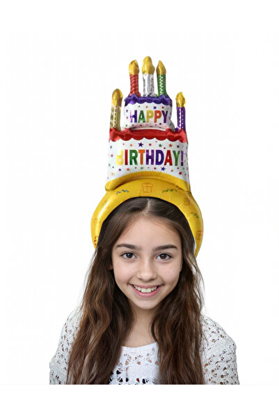 Öz Ambalaj Happy Birthday Organizasyon-doğum Günü Parti Tacı