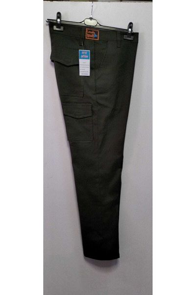 BeyzDenim Dark Green Power Lycra Αδιάβροχο - Personality Thermal Stand και παντελόνι πεζοπορίας