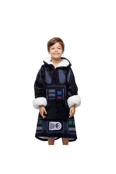 Disney Collection Disney Home Übergroßer Kapuzenpullover, Sweatshirt, Decke mit Kapuze für Kinder, Übergroßer Sherpa-Fleece-Hoodie