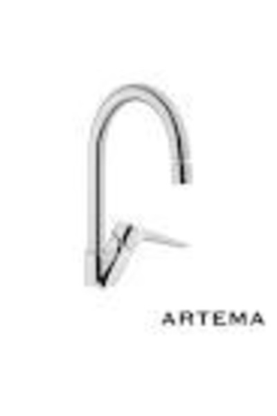 Artema A43407 Flow R C Tipi Eviye Bataryası,Krom