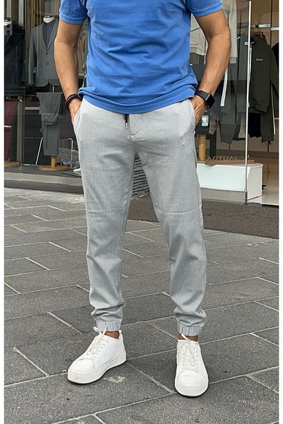 ACTUAL Men's Jogger Pants 1521-Gray