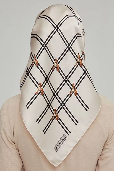 Armine Dj Pure Silk Κασκόλ 8656d (S) (ΝΟΣΤΑΛΓΙΑ ΣΟΥΡΑ)