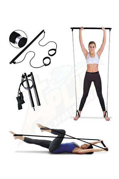 AVESSA Squat Pilates Jimnastik Egzersiz Çubuğu Portable Studio Squat Barı Gym