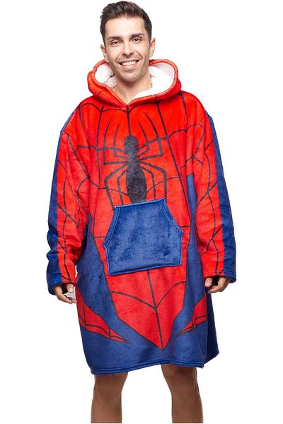 Disney Collection Disney Home Übergroßer Kapuzenpullover, Sweatshirt, Decke mit Kapuze für Erwachsene, Übergroßer Sherpa-Fleece-Hoodie