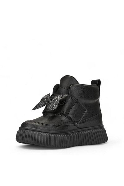 Papuçcity Arzen 03044 Girl's Bow Thermal Boots