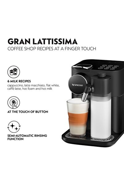 Nespresso 1400W Countertop Espresso Coffee Machine - 2 Years Warranty