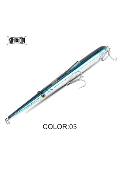 Choice 130 مم 11 جرام طُعم صيد عائم بلون 03 Kingdom طُعم صيد عائم غارق قلم رص...