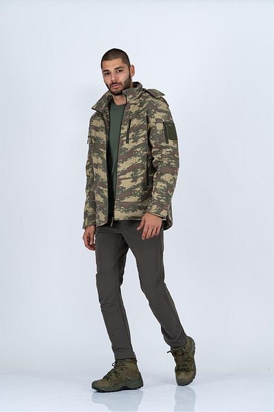 Combat Tactical Palton Softtjell pentru bărbați - Camuflaj, Rezistent la apă, În aer liber - 305