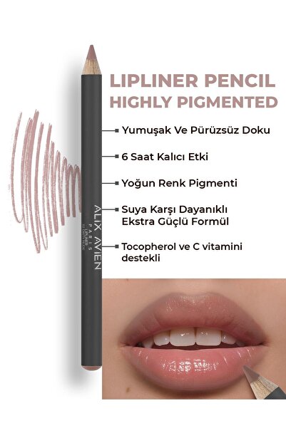 alix avien paris قلم تحديد الشفاه 02 ديرتي نود