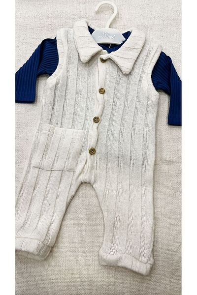 Cassiope Baby Boys Bebk Knitwear Jumpsuit 2 Pieces