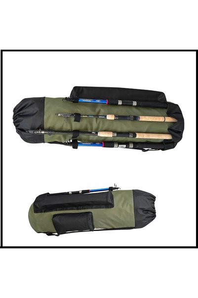 Uygunayakala Uyguna-Yakala Siyah-Haki 80 cm Kamış Çantası Boru Tipi-MAL.406