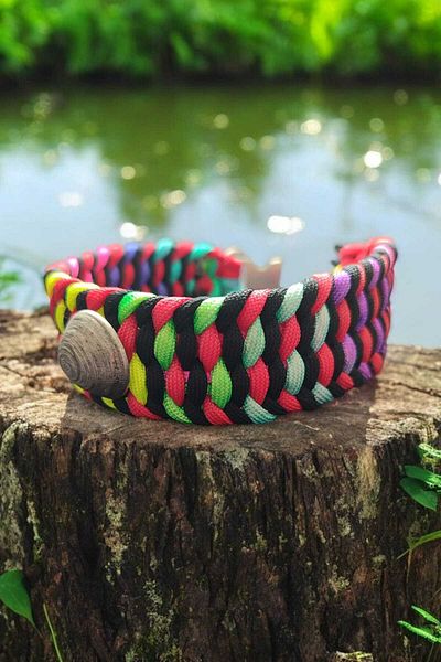 Urz Kids Mixed Color Small Breed Paracord Leash