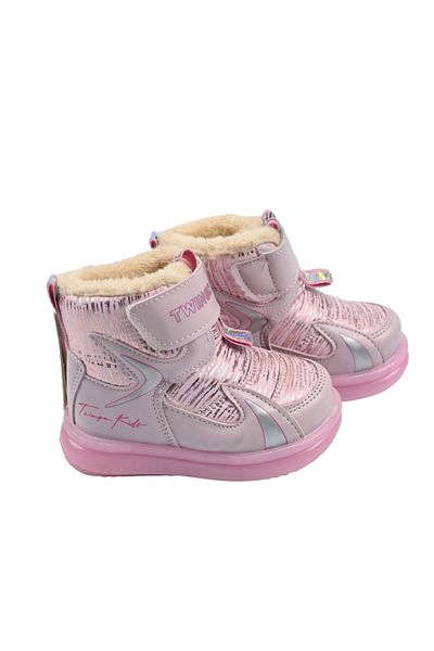 Sia Çanta Sia Bag Boot - Velcro, Lace-Up, Orthopedic, Anatomical Sturdy Non-Slip Base, Long Conch Fur Inside