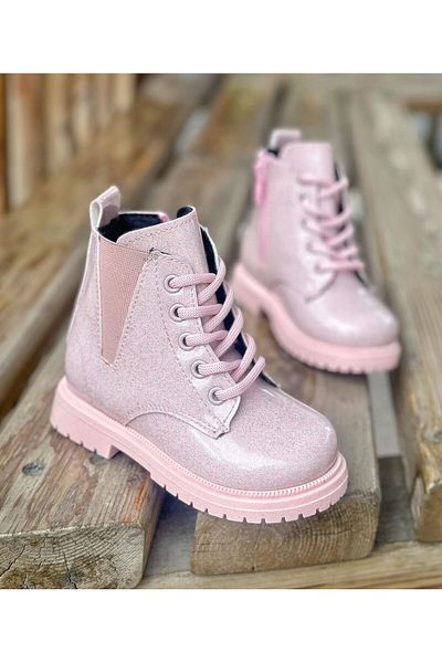 Surpie Shoes Παιδικές μπότες με φερμουάρ, Παιδικές μπότες με αντιολισθητική σόλα, ελαφριές μπότες σόλας