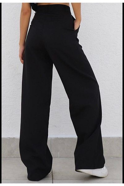 Hersteller Wide Leg High Waist Palazzo Trousers