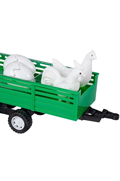 Doğan Oyuncak Dünyası Animal Tractor Set - Engine Toys - Farm Set - Tractor Toys - Farm Toys