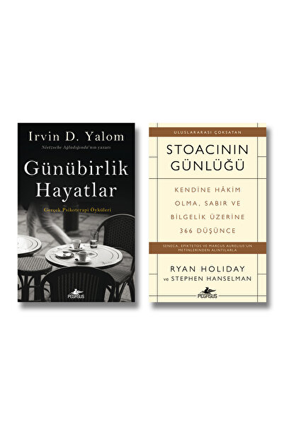 Pegasus Yayınları Günübirlik Hayatlar Ve Stoacının Günlüğü 2 Kitap Set – Irvin D. Yalom & Ryan Holiday Ve S. Hanselman