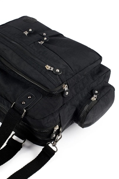 By Hakan Tk-10 Black Clinker Bag - Τσάντα ώμου και ώμου πολλαπλών τμημάτων