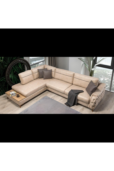 Luxehome Arya Zen Kumaş Köşe Koltuk