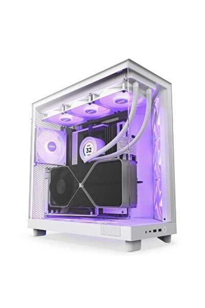 Nzxt H6 FLOW CC-H61FW-R1 GAMING MID-TOWER PC KASASI BEYAZ