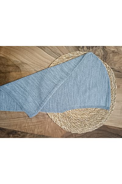 Blotch Gray Color Different Style Plug-In Knitwear Balaklava Modern and Stylish Hijab Beanie