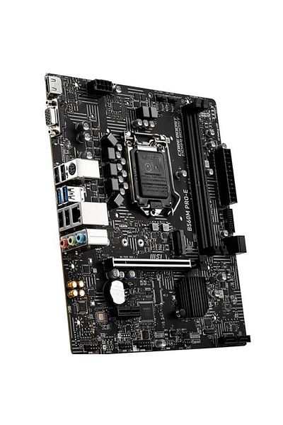 MSI B560m Pro-e Ddr4 M2 PCIE NVMe HDMI PCIE 16x V4.0 1200p V2 Matx
