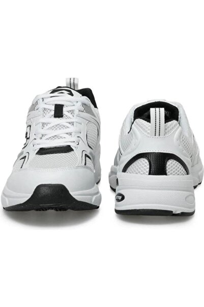 Lescon LOTTO ATHENS 4FX - WHITE BLACK Ανατομικά Παπούτσια Τρεξίματος