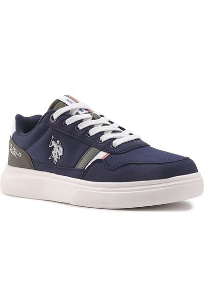 U.S. Polo Assn. U.S.POLO ASSN ARTHUR 4FX - Navy Blue, Anatomical Comfort Casual Sneakers