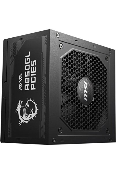 MSI 850W 80+ GOLD MAG A850GL PCIE 5.0 TAM MODÜLER POWER SUPPLY