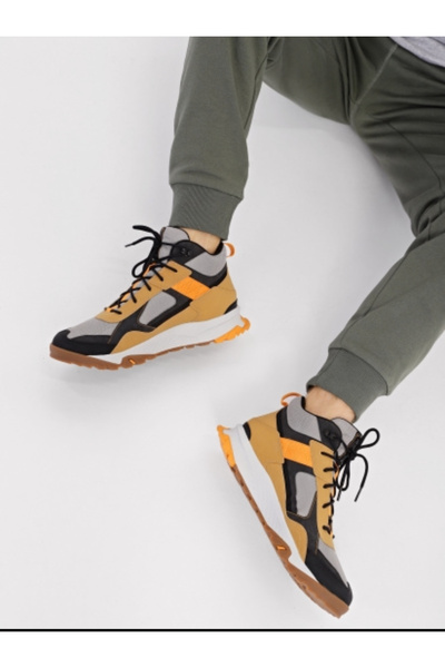 Timberland Mid Lace Up Waterproof Erkek Kahverengi Bot