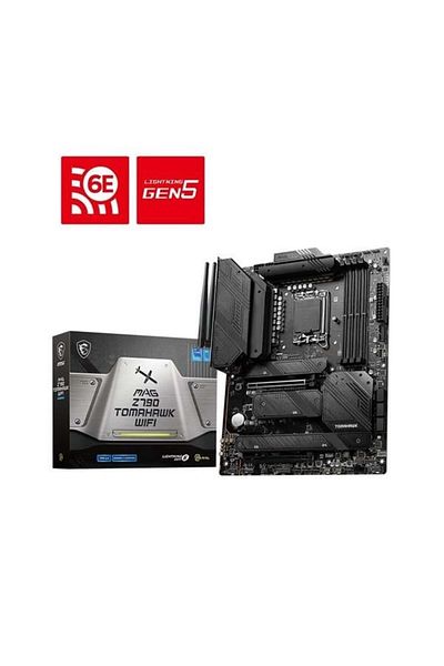 MSI Tomahawk Z790 Mag - WiFi DDR5 M2 PCIe NVMe HDMI DP PCIe 16x V5.0 1700p MATX